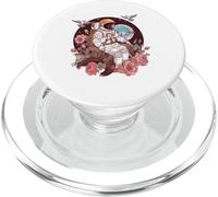 Astronauta Bear Space Adventure Floral PopSockets PopGrip para MagSafe