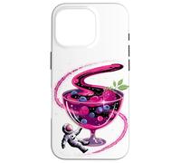Astronauta Cerca de Compota Frutas Galaxia Arte Espacial Carcasa para iPhone 16 Pro