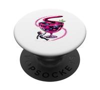 Astronauta Cerca de Compota Frutas Galaxia Arte Espacial PopSockets PopGrip Adhesivo