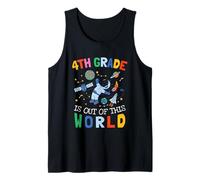 Astronauta de Cohete Espacial Fuera de Este Mundo de Cuarto Grado Camiseta sin Mangas