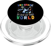 Astronauta de Cohete Espacial Fuera de Este Mundo de Tercer Grado PopSockets PopGrip para MagSafe