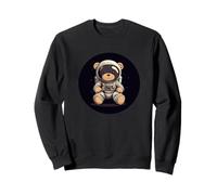 Astronauta de peluche valiente en una aventura cósmica Sudadera