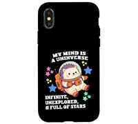 Astronauta del erizo del orgullo del autismo - Erizo Chibi Carcasa para iPhone X/XS