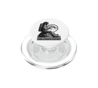 Astronauta Dibujo Luna Sketch Espacio Artista Gráfico PopSockets PopGrip para MagSafe