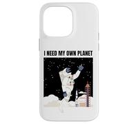 Astronauta Divertido Necesito mi Propio Planeta Humor astronómico Carcasa para iPhone 14 Pro MAX