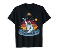 Astronauta DJ Space Music Spaceman Luna Marte Planet Astronauta Camiseta