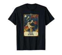Astronauta El Loco Astronomía Tarot Cartas Leer Bruja Esotérica Camiseta