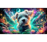 Astronauta en el Espacio-Suit Puzzle de 1000 Piezas para la Familia Juegos de Puzzles estimulantes Cartón 100% Reciclado 38x52cm/1000pcs