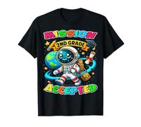 Astronauta Espacial aceptada por misión de Segundo Grado de Regreso a la Escuela Camiseta