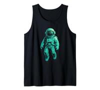 Astronauta Espacio Graffiti Arte Urbano Ciencia Ficción Diseño Camiseta sin Mangas