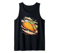 Astronauta Espacio Tacos Planeta Cinco De Mayo Taco Camiseta sin Mangas