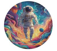 Astronauta Flota en el Espacio 195 Piezas Rompecabezas Infantil Animales Formas Especiales Universo Espacial Puzzle Niños Kinder Können Es Nicht Machen Educativo Portátil Regalo 195 PCS