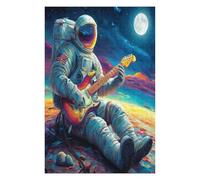Astronauta Flota en el Espacio Puzzle 1000 Piezas Desafío Intelectual Universo Espacial Rompecabezas para Adultos Obra De Arte Colorido DIY Creativo Decoración Hogar 1000 PCS