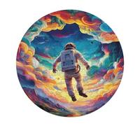 Astronauta Flota en el Espacio Puzzle 3D Cartón 120 Piezas Animales Formas Únicas Universo Espacial Puzzle Niños Kinder Können Es Nicht Machen Educativo Decoración Regalo120 PCS