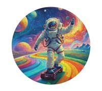 Astronauta Flota en el Espacio Puzzle 3D Cartón 120 Piezas Animales Formas Únicas Universo Espacial Puzzle Niños Kinder Können Es Nicht Machen Educativo Decoración Regalo120 PCS