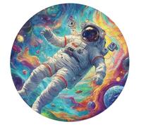 Astronauta Flota en el Espacio Puzzle 3D Cartón 68 Piezas Animales Formas Únicas Universo Espacial Puzzle Niños Kinder Können Es Nicht Machen Educativo Decoración Regalo68 PCS
