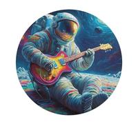 Astronauta Flota en el Espacio Puzzle Adulto 120 Piezas Animales Formas Únicas Universo Espacial Puzzle Niños para Toda La Familia Desafiante Desafío MentalAntiestrésInteracción 120 PCS