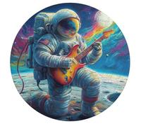 Astronauta Flota en el Espacio Puzzle Desafiante 195 Piezas Animales Formas Animalizadas Universo Espacial Puzzle Niños Imposible Infantil Desafío Mental Antiestrés Decoración 195 PCS