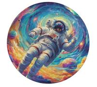 Astronauta Flota en el Espacio Puzzle Desafiante 195 Piezas Animales Formas Animalizadas Universo Espacial Puzzle Niños Imposible Infantil Desafío Mental Antiestrés Decoración 195 PCS