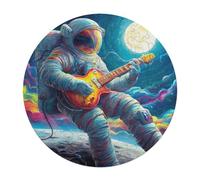 Astronauta Flota en el Espacio Rompecabezas Adulto 120 Piezas Animales Formas Irregulares Universo Espacial Puzzle Niños Toda La Familia Habilidad Desafiante Desafío Mental Familiar120 PCS