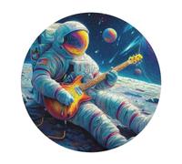 Astronauta Flota en el Espacio Rompecabezas Infantil Y Adulto 120 Piezas Animales Formas Únicas Universo Espacial Puzzle Niños Desafiante Intelectual Desafío Mental Antiestrés120 PCS