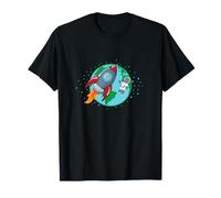 Astronauta flotando en el espacio Camiseta
