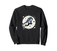 Astronauta Gato Dulce Cosas Casual Kitty Wear Vibes S22 Sudadera