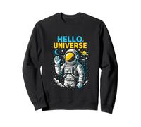 Astronauta Hello Universe Cool Mens Space Exploration Sudadera