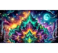 Astronauta in Space with Planets and Stars Puzzle de 1000 Piezas - Juego edugatoivo diFícil & Estimulante Regalo para Adultos y niños 38x52/1000pcs