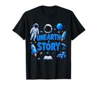 Astronauta Leyendo un Libro Programa Desenterrar una Camiseta