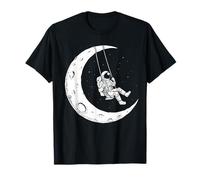 Astronauta Luna Columpio Camiseta