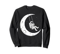 Astronauta Luna Columpio Sudadera