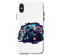 Astronauta Monster Truck Carcasa para iPhone X/XS