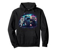 Astronauta Monster Truck Sudadera con Capucha