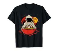 Astronauta Ramen Astronauta Fideos Arte Espacio Luna Artwork Camiseta