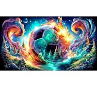 Astronauta Running in Space Puzzle de 1000 Piezas de Papel Reciclado - Regalo Divertido & Idea Adultos 75x50/1000pcs