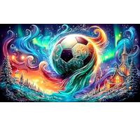 Astronauta Running in Space Puzzle de 1000 Piezas para Adultos y niños - Juego Extremadamente diFícil & Estimulante Idea 75x50/1000pcs