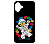 Astronauta Space Master Builder Building Ladrillos Bloques Niños Carcasa para iPhone 16 Plus