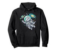 Astronauta Triceratops, Fun Space Dino Aventura Galáctica Sudadera con Capucha