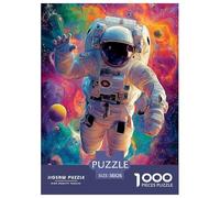 Astronautaa Puzzle 1000 Piezas Conquista del Espacio, Clásicos Rompecabezas De Bricolaje, Entretenimiento Creativo, Colección De Arte, para Adultos Y Niños A Partir De 12 Años 38x26cm/1000pcs