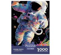 Astronautaa Puzzle 1000 Piezas Conquista del Espacio, Clásicos Rompecabezas De Bricolaje, Hobby Creativo, Regalo, para Adultos Y Niños A Partir De 12 Años 38x26cm/1000pcs