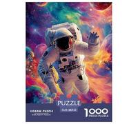 Astronautaa Puzzle 1000 Piezas Conquista del Espacio, Diversión Rompecabezas De Bricolaje, Desafío, Adultos Y Niños A Partir De 12 Años 52x38cm/1000pcs