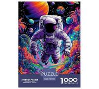Astronautaa Puzzle 1000 Piezas Conquista del Espacio, Entretenimiento Rompecabezas De Bricolaje, Juego Familiar, Regalo, para Adultos Y Niños A Partir De 12 Años 70x50cm/1000pcs