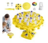 Astronautas en equilibrio, juguete matemático | Árbol 'equilibrio 'astronauta | Juguetes intelectuales de mesa Divertido juego de sociedad, rompecabezas para familias que aprenden