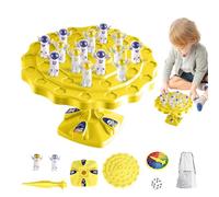Astronautas montesori - Juego de Spacemans Math Balance Tree, Juego de apilamiento de astronautas Infantiles | Math Balance Tree Educational spaceeman Toy para interacción Entre Padres