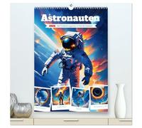 Astronauten. Auf Entdeckungsreise in fremde Galaxien (hochwertiger Premium Wandkalender 2026 DIN A2 hoch), Kunstdruck in Hochglanz: Von der Faszination, Neues zu entdecken