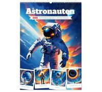 Astronauten. Auf Entdeckungsreise in fremde Galaxien (Wandkalender 2026 DIN A2 hoch), CALVENDO Monatskalender: Von der Faszination, Neues zu entdecken