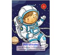 Astronautes: Emilouche - Coloriage 3 en 1
