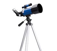 Astronomía al Aire Libre, Refractor astronómico de 70 mm de Apertura y 400 mm de Montura AZ, Ideal para Viajes, para niños y Adultos Principiantes en astronomía con Bolsa de Transporte y trípode.