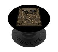 Astronomía de Cartas del Tarot de Kookaburra Celestial PopSockets PopGrip Adhesivo